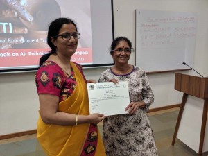 GSP Air Pollution Seminar: Bindu K Taneja, Mahindra World School, Kancheepuram, Tamil Nadu