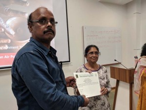 GSP Air Pollution Seminar: Chandragiri Somasekhar C, GHS Panagal, Andhra Pradesh