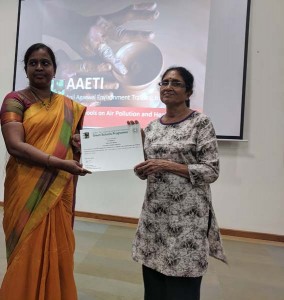 GSP Air Pollution Seminar: K Parimala, KGBV KVB Puram, Chittoor, Andhra Pradesh